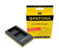 Patona Cargador USB doble para Arlo A-7A A-14 Pro 3 Pro 4 FB-1001 2GB VML2030 Ultra 2 in able USB-C