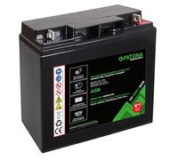 PATONA Premium AGM 12V 22Ah Batería de Plomo Ácido VRLA Sin Mantenimiento