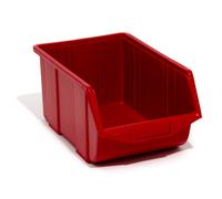 Patrol group visión almacenamiento buzón plástico pp ecobox, rojo,