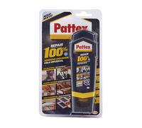 Pattex 1696706 100%, Adhesivo multimaterial transparente, botella 100gr