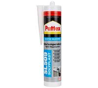Pattex Silicona ácida SL 509 para altas temperaturas Rojo óxido 300 ml