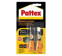Pattex 1659548 adhesivo epóxico para mármol y hierro, 15 g + 15 g