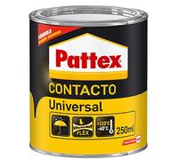 Pattex Cola de contacto universal instantánea multiusos, a prueba de agua, 250ml (1731502)