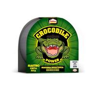 Pattex Cinta americana Crocodile Power – gris 20 m, doble grosor