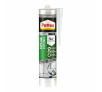 Pattex Espejos, sellador gris elástico para todo tipo de pegados y sellados perimetrales de espejos y paneles, 280ml x 25