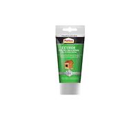 Pattex Exterior Sella, Pega & Repara, sellador exterior duradero, polímero transparente resistente a las condiciones climáticas, cubrejuntas pintable, 1 cartucho x 280 ml