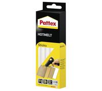 Pattex Hotmelt Sticks – Barras de pegamento para pistola, altísima transparencia, 10 barras