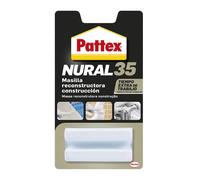 Pattex Masilla Restauración Construcción Acrílica Adhesiva Nural-35: Masilla ideal para restauraciones y reparaciones en construcción con acabados impecables.