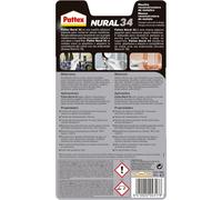 Pattex Masilla Restauración Metales Adhesiva Nural-34: Solución rápida y fuerte para restaurar y reparar metales en cualquier superficie.