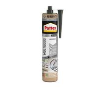 Pattex Multiusos Silicona Universal Antimoho, Gris, Cartucho, 280 ml