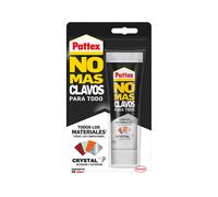 Pattex No Mas Clavos Crystal 90g Adhesivo Transparente Multiusos
