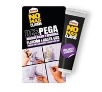 Pattex Adhesivo de montaje No Más Clavos Des-Pega – Fija 6 kg, removible – Transparente 44 g
