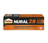 Pattex Sellador de juntas Nural 28 - Sustituto universal para automoción e industria - 75 ml naranja