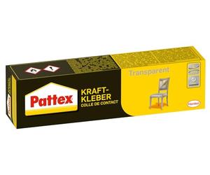 Pattex Power Adhesive Transparente, 50 g de súper pegamento de alta resistencia para uso universal en interiores, muy resistente al calor, se pega rápidamente