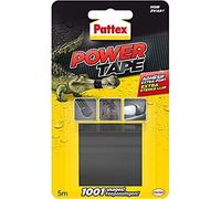 Pattex Power Tape - Cinta adhesiva (5 m), color negro