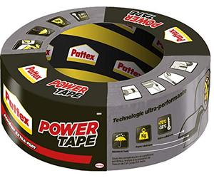 Pattex Power Tape, cinta adhesiva gris de 30 m, extra fuerte para cargas pesadas, cinta adhesiva para todo soporte, rollo adhesivo impermeable