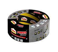 Pattex Power Tape, cinta de tela extrafuerte para reparaciones y cargas pesadas, cinta adhesiva para casi todas las superficies, cinta adhesiva impermeable, paquete de 1, 50 m x 50 mm, gris plateado