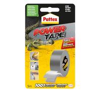 Pattex Cinta multiusos Power Tape – resistente, corte fácil – gris 5 m