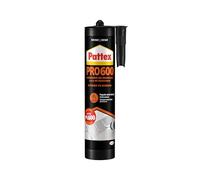 Pattex Adhesivo de montaje PRO600 – agarre inmediato, resistente al agua – cartucho 300 ml