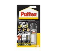 Pattex Repair Express, masa reparadora universal, adhesivo de sellado sin disolventes, masa epoxi de dos componentes de alta velocidad, tubo 1x48 g