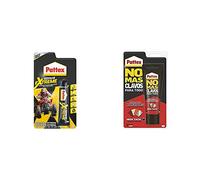 Pattex Repair Extreme, pegamento multiusos que no contrae, pegamento resistente a las vibraciones + No Mas Clavos Para Todo HighTack Adhesivo de montaje resistente a temperaturas extremas