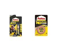 Pattex Repair Extreme, Pegamento Multiusos Que No Contrae, Pegamento Resistente A Las Vibraciones + No Más Clavos Cinta, Cinta Adhesiva Para Aplicaciones Permanentes, Cinta De Doble Cara Extrafuerte
