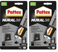 Pattex - Sellador temperaturas extremas (2 unidades de 140 gramos, negro, resistente al agua, silicona o poliuretano)