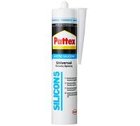 Pattex Silicona Ácida Universal Transparente – Ideal para aluminio y vidrio – 280 ml