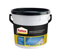 Pattex Suelos y revestimientos para revestimientos de agarre rápido, pegamento para tejidos, alfombras, linóleo, PVC, caucho, corcho, pegamento para suelos y paredes, cubo de 5 kg
