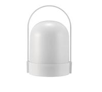 Pauleen Farol LED 48252 Mobile Shine Flame IP44 con temporizador, batería, incluye 1 x 0,4 W, para exteriores, color negro, plástico, 1500 K