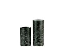 Pauleen Golden Feather Candle 48249 - Vela de cera con batería y temporizador, temporizador de 6 horas, color blanco y dorado