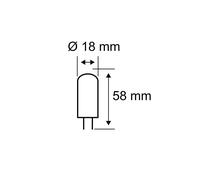 Pauleen LED bi-pin, G9, 4,6 W, transparente, 2.700 K EC:EPREL:1343816