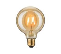 Paulmann 28399 Lámpara LED Vintage Globe 95 2,5 W, bombilla oro, lámpara decorativa, iluminación 1700 K E27