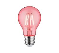 Paulmann 28723 Lámpara LED forma estándar 1,3 W, fuente de luz roja, iluminación, cristal, luz 1000 K E27