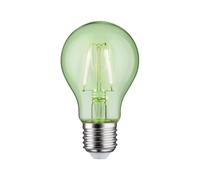 Paulmann 28724 Lámpara LED forma estándar 1,1 W, fuente de luz verde, iluminación, cristal, luz 4900 K E27