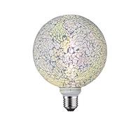 Paulmann 28745 Lámpara LED Miracle Mosaic G125 Globe 5 W, regulable, fuente de luz, blanco, luz eficiente, blanco cálido 2700 K E27