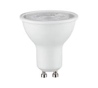 Paulmann 28752 Lámpara LED reflector RAL9003 7 W, regulable, fuente de luz, blanco mate, luz eficiente, blanco cálido 2700 K GU10