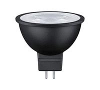 Paulmann 28757 Lámpara LED RAL9004 445 lm 36° 6,5 W, regulable, iluminación, negro mate, bombillas 2700 K GU5,3