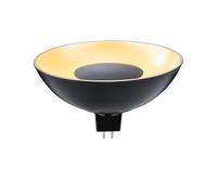 Paulmann 28804 Lámpara LED reflector GU5,3 440lm 4,9W 1900K luz dorada, negro, oro, fuente de luz, sistema de iluminación