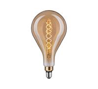 Paulmann 28867 Lámpara LED 1879 BigDrop filamento blanco cálido 400lm 7W regulable Oro vintage 1800 K fuente de luz E27