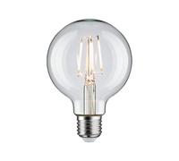 Pauleen Bombilla LED con filamento G80 E27 4,8 W transparente 4.000 K EC:EPREL:981870
