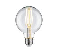 Paulmann 28956 Lámpara LED globo filamentos G80 7,5W clásico fuente de luz clara 2700 K blanco cálido E27