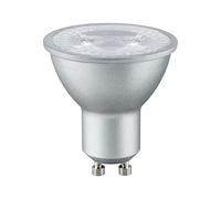 Paulmann 28975 Reflector LED estándar 230V GU10 230V paquete de 1 ud. 4W 230lm 51mm aluminio plástico 2700K - blanco cálido, fuente de luz