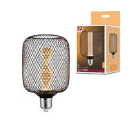 Paulmann Bombilla LED Metallic Glow espiral 4,2 W 1800 K E27 Negro 29083
