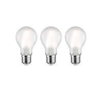 Paulmann 29093 LED de filamentos 230V bombilla E27 paquete de 3 uds. 3x9W 3x1055lm 60mm cristal mate 4000K