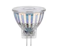 Paulmann 29139 Reflector LED estándar, 12V, GU4, 345lm, 4,2W, 2700K, plateado, fuente de luz