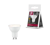 Paulmann 29170 Reflector LED estándar 230 V GU10 750 lm 8 W 2700 K regulable blanco mate 36° fuente de luz RAL9003
