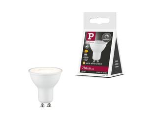 Paulmann 29170 Reflector LED estándar 230 V GU10 750 lm 8 W 2700 K regulable blanco mate 36° fuente de luz RAL9003