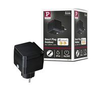 Paulmann 50138 Enchufe adaptador Smart Plug Outdoor IP44 negro, control inteligente
