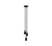 Paulmann Neordic lámpara colgante 3x20 W negro PL50382